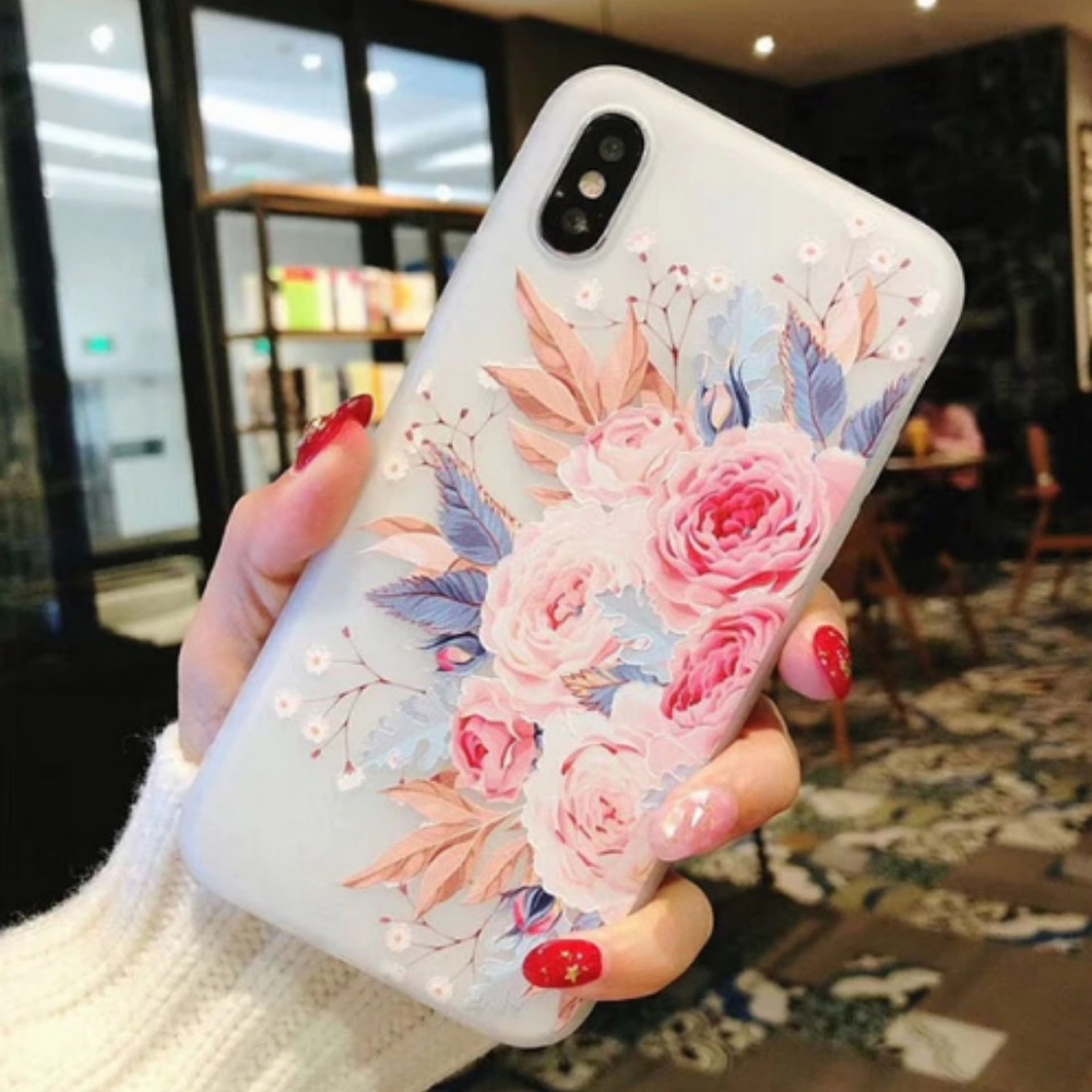 NEW iPhone 7+/8+ Floral Case